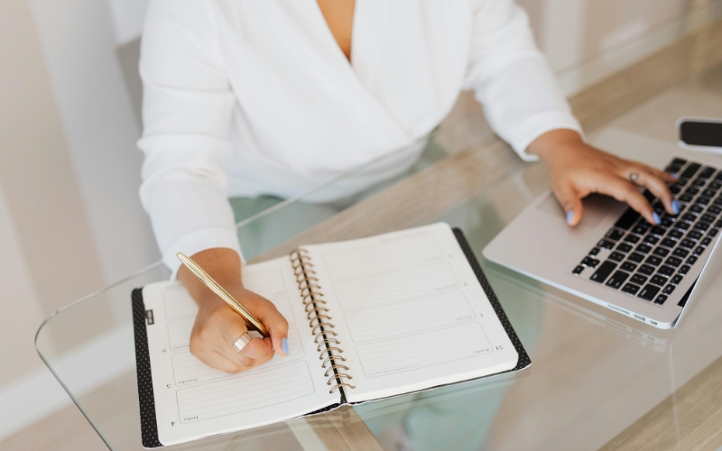 Future-Proofing — long-term career planning on a notebook
